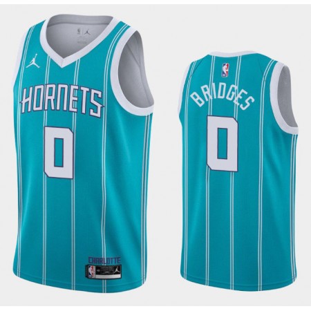 Maillot Homme Charlotte Hornets Miles Bridges 0 2020-21 Jordan Brand Icon Edition Swingman